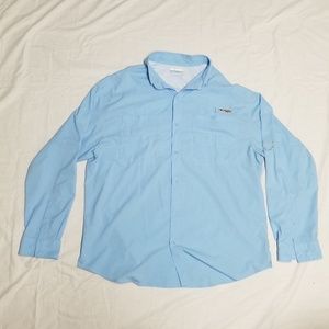 Columbia PFG Long Sleeve Vented Shirt Size XL